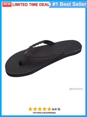 Hemp Braided Strap Flip-Flop with Arch Support Casual Sandal